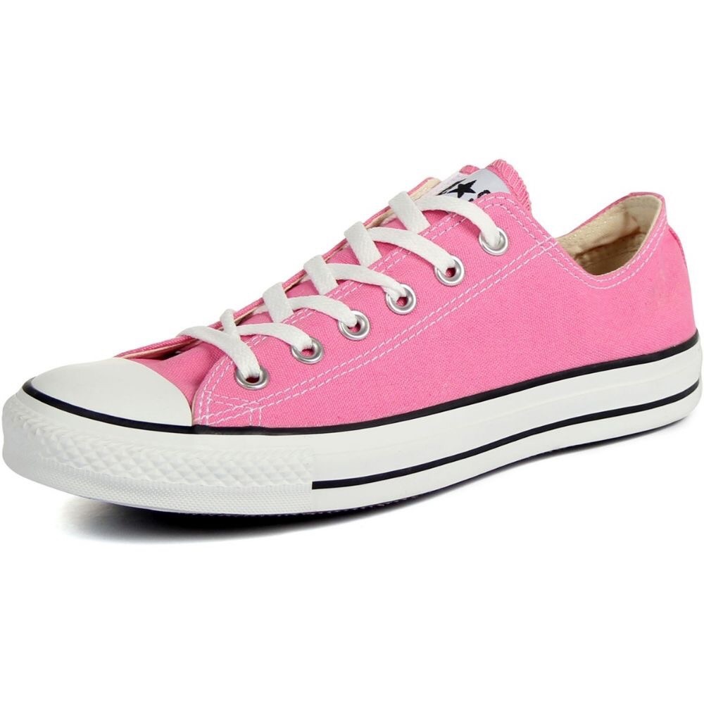 Pink low top Converse All Stars